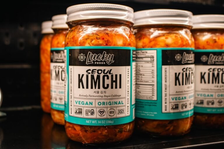 Nutrition Facts for Kimchi